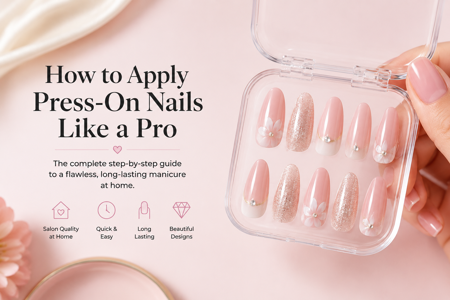 How to Apply Press-On Nails Like a Pro The Complete Beginner Guide hero